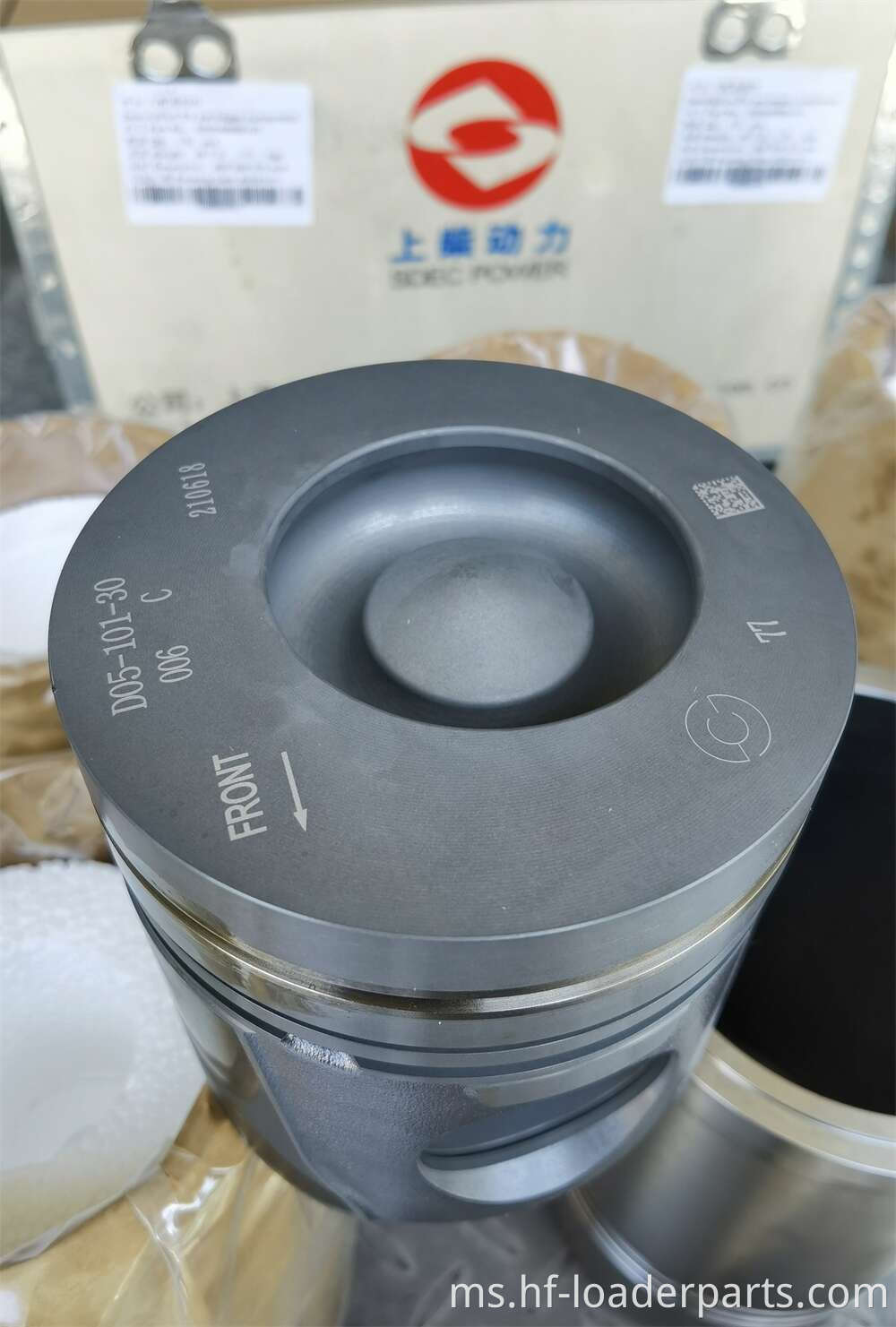 Piston dan Silinder Liner Kit Shangchai Empat Padanan D6114b Piston and cylinder liner kit Shangchai four matching D6114B